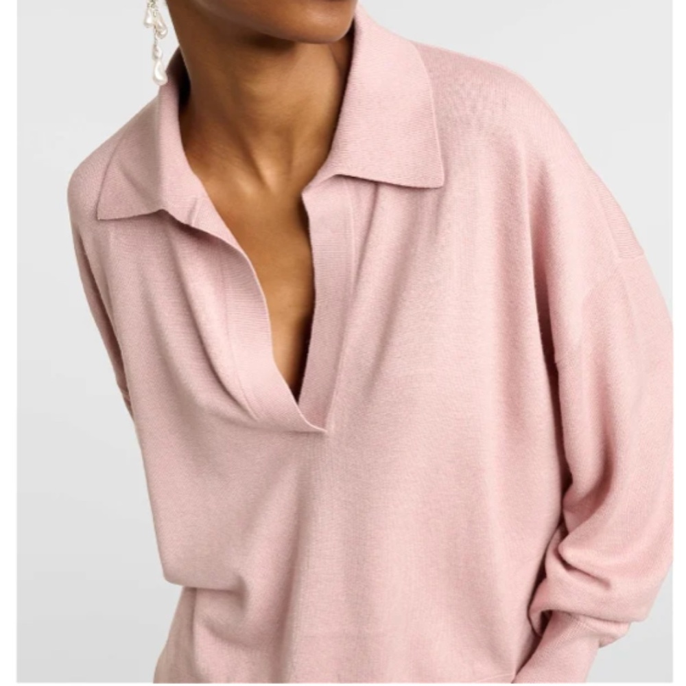 Zara Collard Sweatshirt Pullover